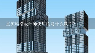 重庆玛格设计师使用的是什么软件？