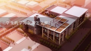 学生的学习氛围怎么样