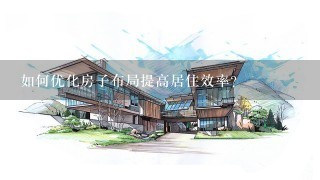 如何优化房子布局提高居住效率?